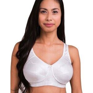 Trulife 420 Kate Embroidered M-Frame SoftCup Mastectomy Bra  Size 44D